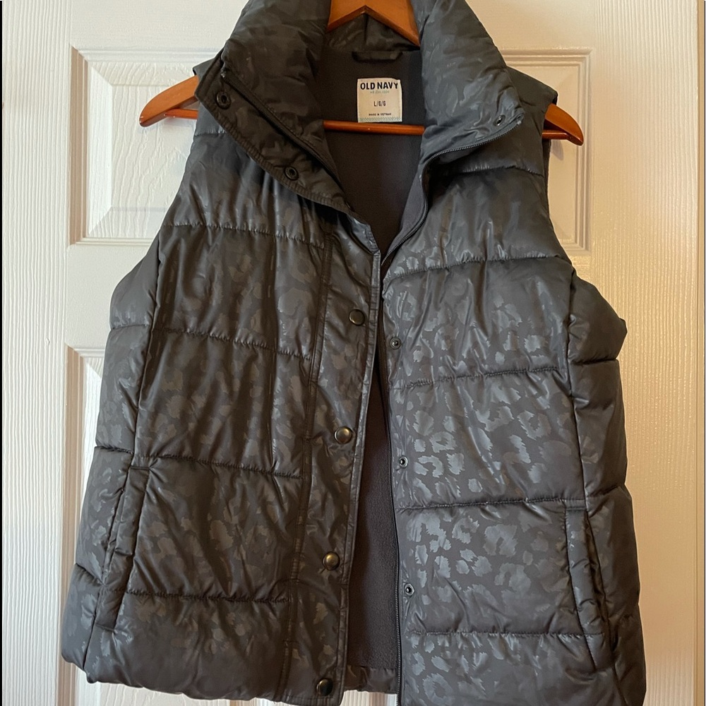 Old Navy gray vest